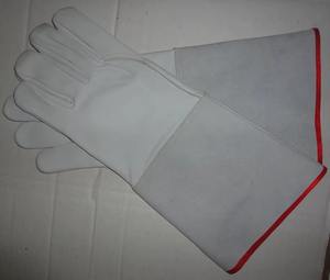 Nouveaux gants de travail en cuir pleine fleur pour hommes, respirants, offrant une protection complète des doigts, fabriqués au Pakistan. - Product Image 6