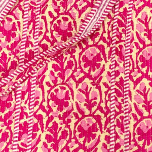 Premium Eco Friendly Quilted Cotton Bohemian Summer Autumn Winter Tote <b>Bag</b> Hand Block Printed Jaipur Design Fashion Women Daily - Product Image 4