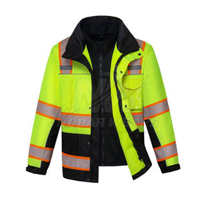 Chaquetas de Trabajo Prácticas para Hombre, Ropa de Trabajo Resistente para Almacenes, Fabricación y Entornos de Trabajo al Aire Libre - Product Image 3
