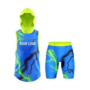 Conjunto de Camisetas y Pantalones Cortos de Fútbol 7v7 Premium 2026, Sublimados, Transpirables, Antibacterianos, de Secado Rápido - Product Image 1