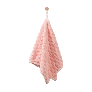 Toalla de Mano Ultra Absorbente de Algodón, Ligera, de Secado Rápido, para Baño, Spa, Hotel, al por Mayor, al Mejor Precio, Suave Toalla de Mano de Felpa de Coral - Product Image 2
