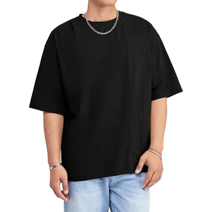 T-shirt Homme Sportif Col Rond 100% Coton Respirant Séchage Rapide Écologique Anti-Plis Uni 220g – Fournisseur Pakistanais - Product Image 1