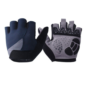 Guantes de Ciclismo de Montaña Acolchados sin Dedos para Hombres, Mujeres y Niños, para Gimnasio, con Pulgar Completo, Medios Dedos, Impermeables, Antideslizantes y Transpirables - Product Image 1