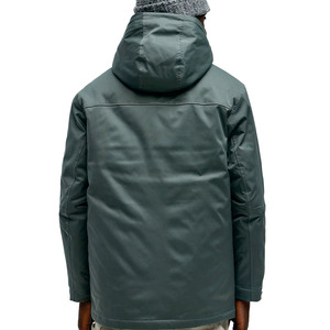 เสื้อแจ็คเก็ตไนลอนกันน้ำสำหรับผู้ชายแบบมีฮู้ดสำหรับฤดูหนาว เสื้อพาร์กาสำหรับกิจกรรมกลางแจ้งแบบมีฉนวนกันความร้อน เสื้อผ้ากันหนาวแบบกำหนดเอง รับผลิตแบบ OEM ขายส่ง - Product Image 4