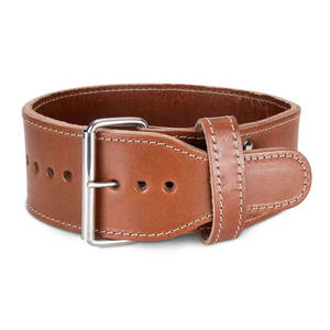 Heavy Duty Lever <b>Weight</b> Lifting Belt Real Leather Back Support Gym Workout Belt for Powerlifting Strength Training Men <b>Women</b> OEM - Product Image 4