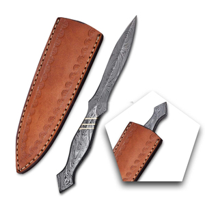 Lame de couteau en acier Damas forgée à la main de haute qualité, pour la fabrication de couteaux, utilisation en extérieur, meilleure matière première - Product Image 5
