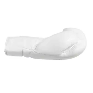 Ensemble de boxe personnalisé avec impression de logo de marque, ensemble de boxe en cuir véritable blanc, ensemble d'entraînement professionnel de kickboxing CP-BHG-04 - Product Image 6