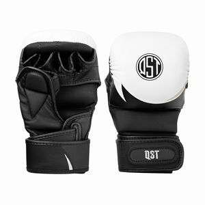 Gants de MMA Premium en Cuir PU, Gants d'Entraînement Rembourrés avec Protection des Jointures, Soutien Poignet Ajustable en Velcro, Respirants - Product Image 1