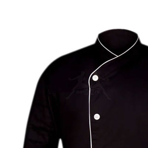 Uniforme de chef élégant, uniforme de chef de qualité supérieure, matériau respirant avec un design pratique et une coupe confortable pour la cuisine professionnelle - Product Image 5