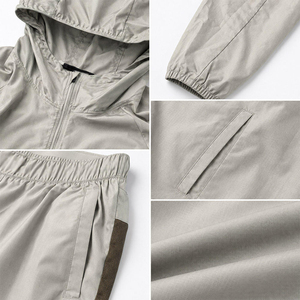 Produit tendance : Ensemble short coupe-vent respirant pour l'été, 100 % nylon, à prix réduit - Product Image 6