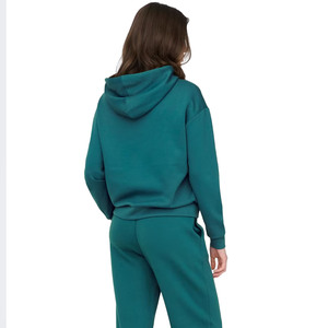 Women Solid Color Hooded Fleece Sweatshirt Full Sleeve With Pockets Breathable Autumn Casual Wear - Product Image 6