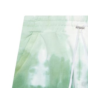 Pantalones Cortos Tie Dye para Hombre con Logotipo Personalizado, Casuales, de Verano, Estilo Urbano, Transpirables, Mezcla de Algodón, con Cordón Ajustable, para Playa y Gimnasio - Product Image 4