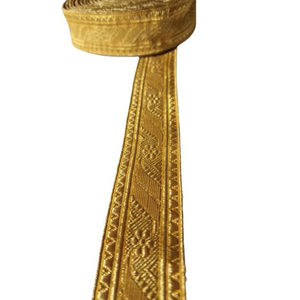 100% Gold Mylar <b>Braid</b> Wire Trim for Church Vestments & Fancy Costumes Custom <b>Accessories</b> Custom Made New Style Metallic <b>Braids</b> - Product Image 6