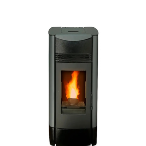 Poêle à granulés de bois de qualité supérieure, design moderne, économie d'énergie, chaleur durable, respectueux de l'environnement, technologie de combustion automatique et propre - Product Image 2