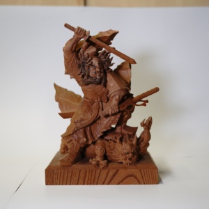 Esculturas Personalizadas de Calidad Prestigiosa a Precios Asequibles, Artesanía Tradicional Japonesa en Madera Maciza Tallada a Mano - Product Image 3
