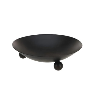 Outdoor 36'' Fire Pit Wood Burning Fire Pits Metal Steel <b>BBQ</b> Grill Patio Camping Burning Round BOWL FIRE PIT - Product Image 1