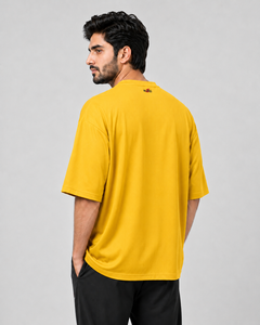 Camiseta compacta para hombre, de tela gruesa, textura suave y corte relajado, ideal para ropa casual de calle y actividades al aire libre. - Product Image 4