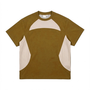 Camiseta Deportiva para Hombre, 100% Algodón, 170 g/m², de Alta Calidad, Diseño Holgado, con Logotipo Personalizado, Venta Caliente, Ropa Técnica Masculina, Fabricante OEM - Product Image 3