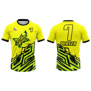 Uniforme de Fútbol Americano Personalizado 7v7 con Impresión por Transferencia de Calor, Talla Grande, Transpirable, de Secado Rápido, con Logotipo de Color Personalizado - Product Image 3