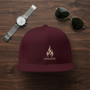 Casquette de baseball personnalisée One Apex avec logo brodé, en coton lavé, ajustable, unisexe, style streetwear - Product Image 6