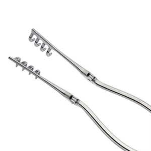 Retractor Beckmann-Adson Premium de Acero Inoxidable, Reutilizable, con Bisagras, 4x4, con Puntas Afiladas y Redondeadas - Product Image 2