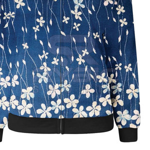 Solid Color Breathable Women Printing Varsity <b>Jackets</b> Relaxed Wear For Urban Fashion And Leisure Activities - Product Image 4