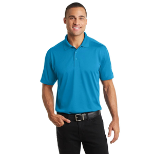 Polo de Manga Corta Rojo Sólido para Hombre, 100% Algodón Piqué, Transpirable, Corte Regular Informal - Product Image 6