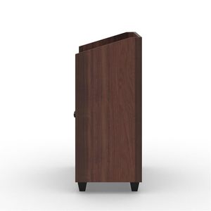 Shoe Rack 2 <b>Door</b> Storage Wooden with Air <b>Vent</b>, Melamine Finish Wooden with 8MM Back Sheet for Better Support - Product Image 3