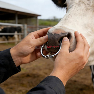 Anillo Nasal para Caballos de Alta Calidad, Ajustable, de Latón y Cobre, para Uso Veterinario, Personalizable, Venta al Por Mayor - Product Image 2