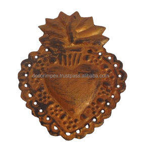 Pequeños adornos en forma de calor Adornos de linternas de hierro y adornos de linterna decorativa para festivales de oro y plata - Product Image 5