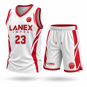 Custom Basketball Jersey <b>Shorts</b> Set for Men <b>Women</b> and Youth Breathable Polyester Basketball Uniform Team Sportswear Sublimation - Product Image 1