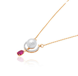 Bijoux, bijouterie fine, pendentifs et breloques raffinés, pendentif diamant, diamant naturel taille brillant rond - Product Image 3