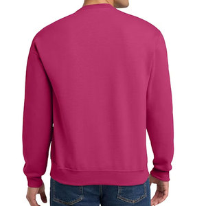 Sweat-shirt à col rond décontracté pour homme en molleton technique, avec logo personnalisé, grandes tailles, vente en gros, fabricant de sweat-shirts pull pour homme - Product Image 5