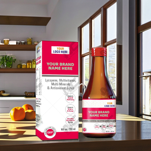 Mango Flavor Multivitamin & Minerals Antioxidant Syrup 200ml for Adults-Supports Immune Function & Vitamin Deficiency - Product Image 1