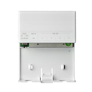 Extensor PoE à Prova d'Água Huoyi com 4 Portas 10/100Mbps <span class=keywords><strong>1</strong></span> Entrada 4 Saídas Repetidor PoE Transmissão de 250 Metros Proteção contra Curto-Circuito - Product Image 5