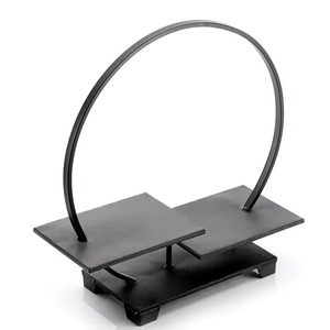 Support à gâteau simple en aluminium aux tons chauds, accessoire élégant pour les buffets de desserts et les comptoirs de présentation - Product Image 5