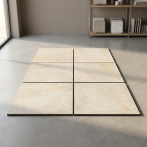 Full Body Porcelain 20mm 600x600mm Heavy Duty Non-Slip Antibacterial Outdoor Floor Tiles Driveway Pavers for Hall & Mall - Product Image 1