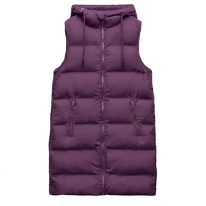 Oem Men's Packable Custom Logo Bubble Quilted Nylon Puffer Vest Padded Sleeveless Puffer <b>Jacket</b> Men - Product Image 1