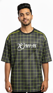 เสื้อยืดโอเวอร์ไซส์ผู้ชาย พิมพ์ลายแบบซับลิเมชั่น สไตล์ลำลอง สตรีทแวร์ แฟชั่นทันสมัย ใส่สบายทุกวัน - Product Image 3