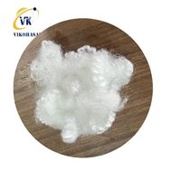 Rembourrage en fibres de polyester recyclé 6D 7D, blanc, sec, de haute qualité