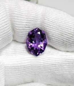 Natural <b>Amethyst</b> Gemstone Fancy Octagon Cut Loose Stone High Quality For Jewelry Making Ring Pendant Design - Product Image 3