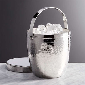Commercial Grade Stainless Steel Metal Ice <b>Bucket</b> With Lid And Tongs Ideal For Bars Hotels Restaurants And Catering Services - Product Image 5