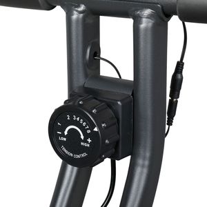Cyclette Pieghevole Nera per Casa, in Acciaio e ABS, Attrezzatura Fitness, Bici da Spinning a Catena per Palestra e Uso Domestico - Product Image 6