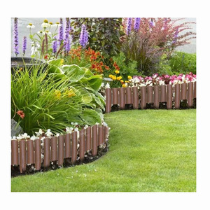 Mini Garden PP <b>Plastic</b> <b>Fence</b> <b>Picket</b> Edging Garden Border Landscaping Grille <b>Fence</b> - Product Image 1