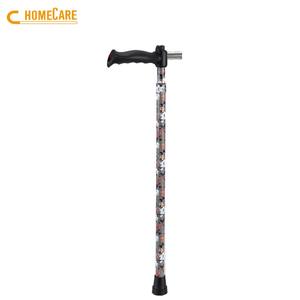 Bâton de marche à hauteur réglable à bouton-poussoir en alliage d'aluminium breveté OEM pour personnes handicapées - Product Image 3