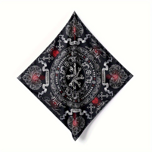 Pañuelos de Seda Sublimados al por Mayor, los Mejores Pañuelos sin Costuras, Protectores de Cuello con Logotipo Personalizado, Estilo Hip Hop, Secado Rápido y Duraderos - Product Image 2
