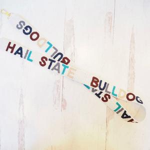 OHIO BOBCATS Go Mocs Sangle de sac à bandoulière personnalisée perlée, poignée de sac bandoulière faite main, broderie de perles de rocaille, durable - Product Image 2