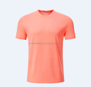 Vente en gros de t-shirt de sport pour hommes chemise de sport à séchage rapide personnalisée de gym fitness hauts de sport pour hommes - Product Image 6