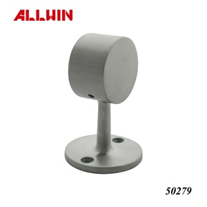 Support de balustrade en acier inoxydable de style moderne pour hôtels, utilisation pour balustrades et rampes, avec support de poteau central et de marche. - Product Image 6