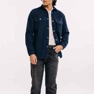 Chemise en jean pour homme, sur mesure, de qualité supérieure, respirante, légère, nouvelle arrivée, style luxueux, unique - Product Image 6